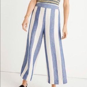MADEWELL Hutson pull-on stipe pants